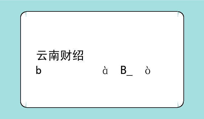 云南财经大学是211985吗？